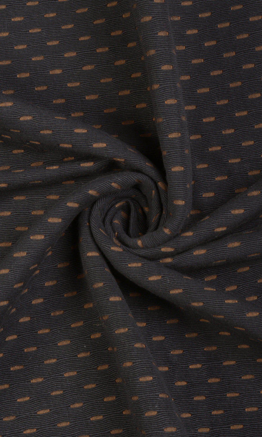 Cotton Roman Blinds & Window Shades (Black)