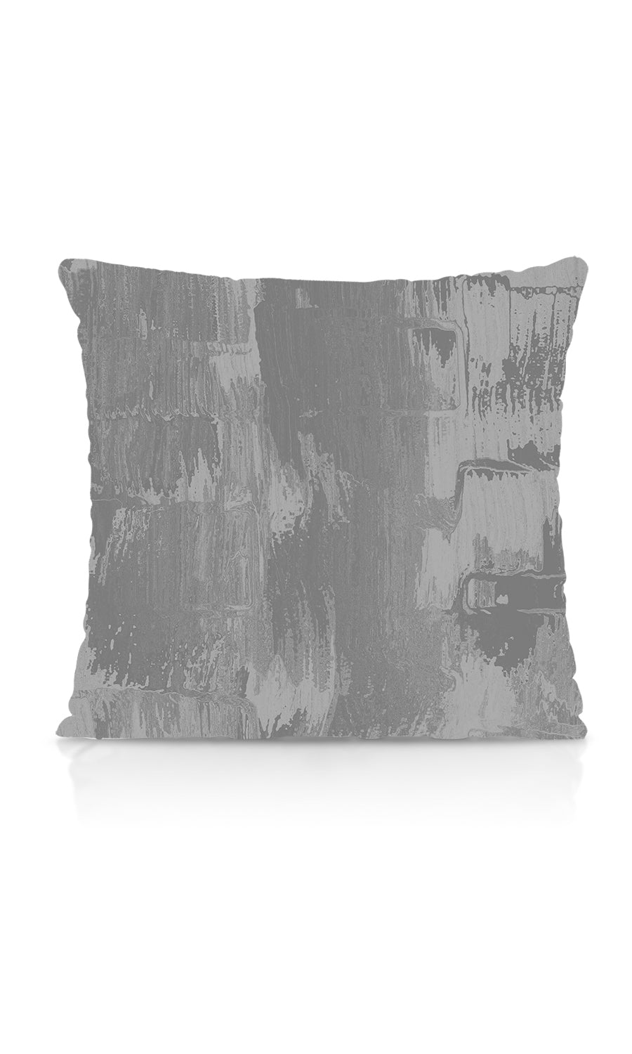 Dimout Striped Free Fabric Material Sample (Dove Grey/ Slate)