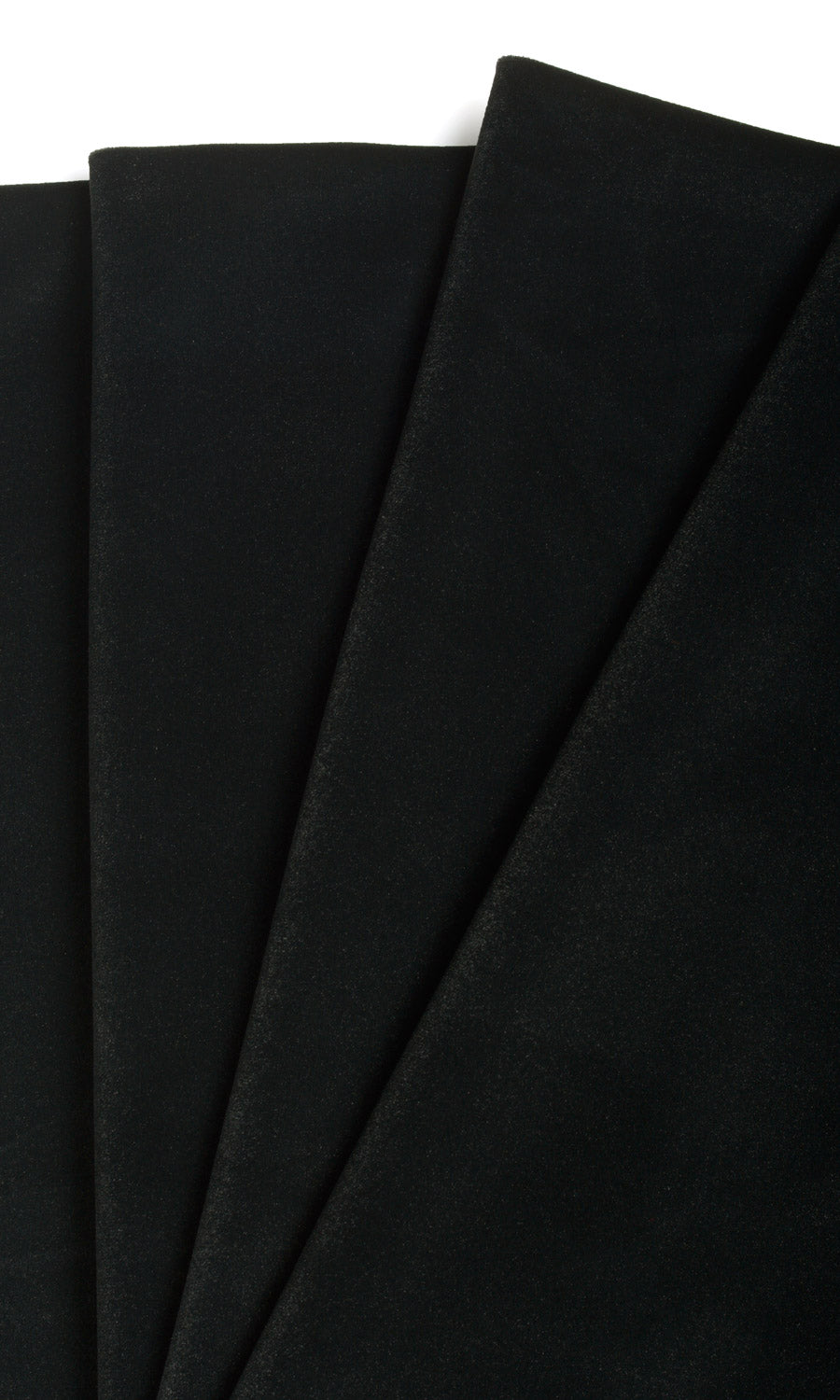 Velvet Fabric Blinds (Black) for Living, Bedroom, Kitchen, Bathroom