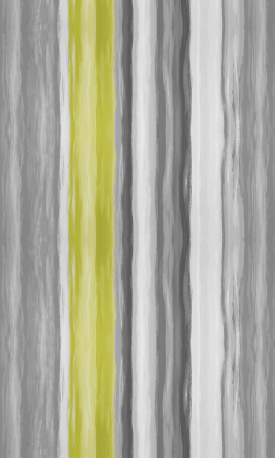 Dimout Striped Home Textile Fabric Material By the Metre (Pear Green/ Grey)