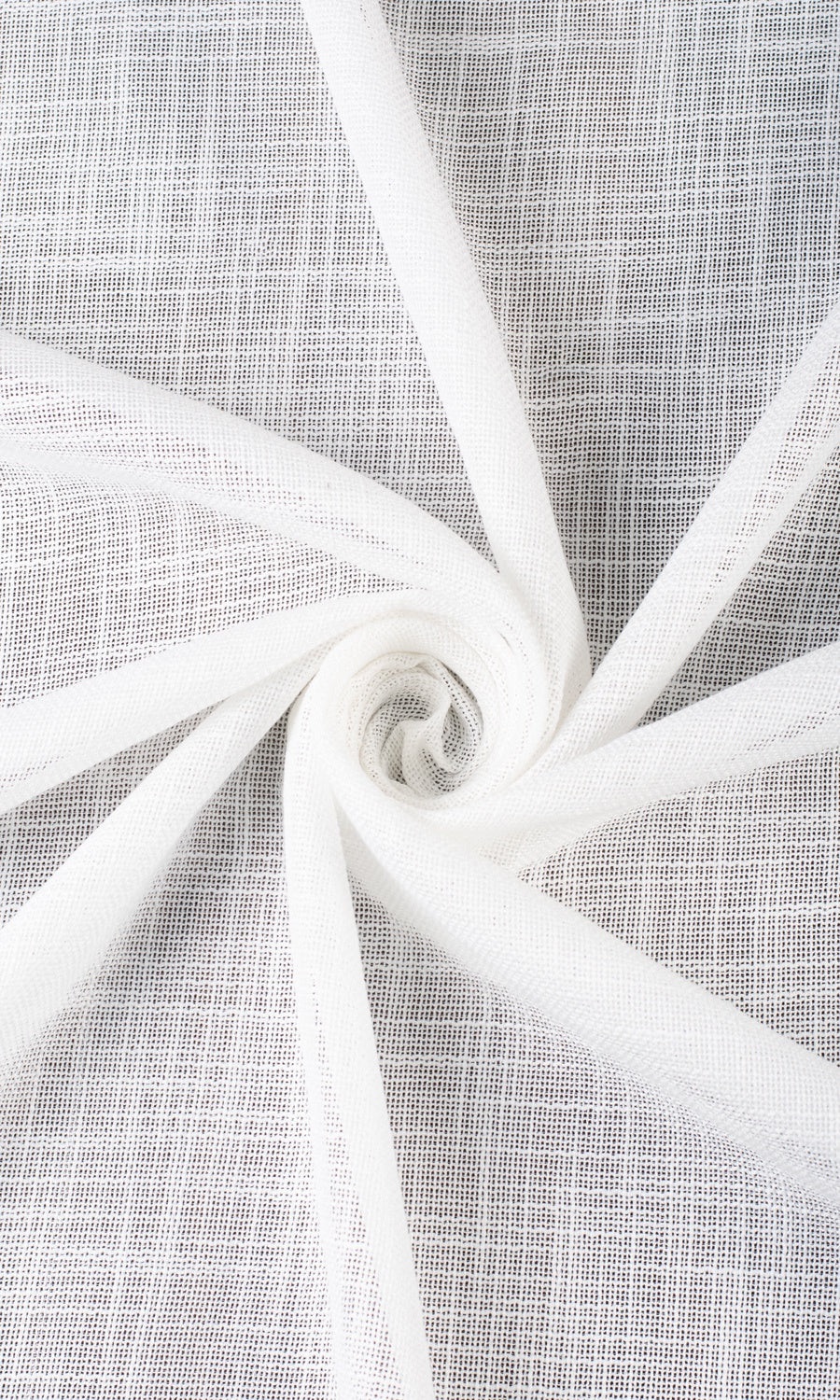Textured Sheer Roman Blinds & Window Shades (White)