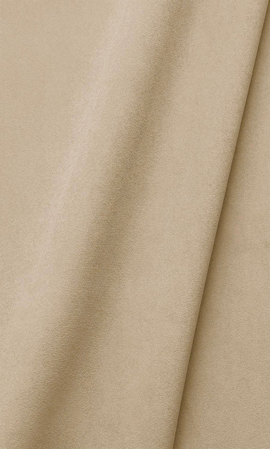 Velvet Home Décor Fabric Sample (Beige/ Tan)