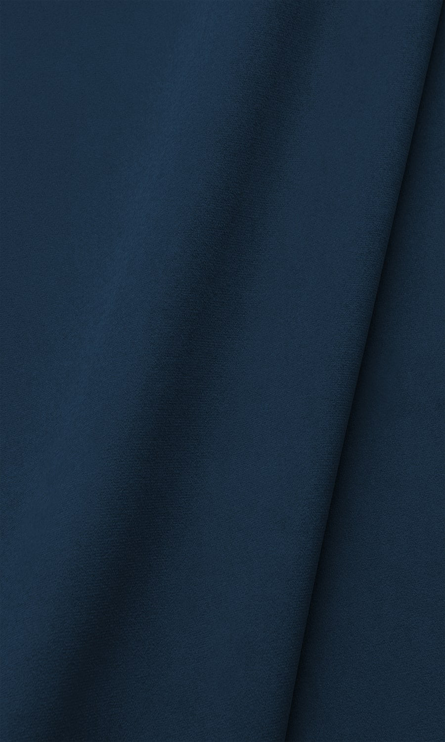 Velvet Window Treatments Fabric Sample (Sapphire Blue)