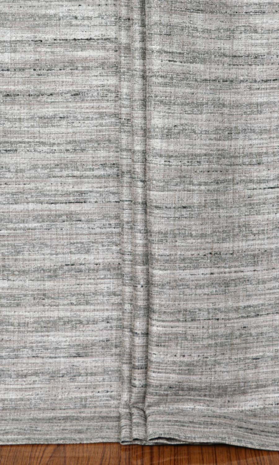 Faux Silk Textured Blinds (Grey) for Living, Bedroom, Kitchen, Bathroom