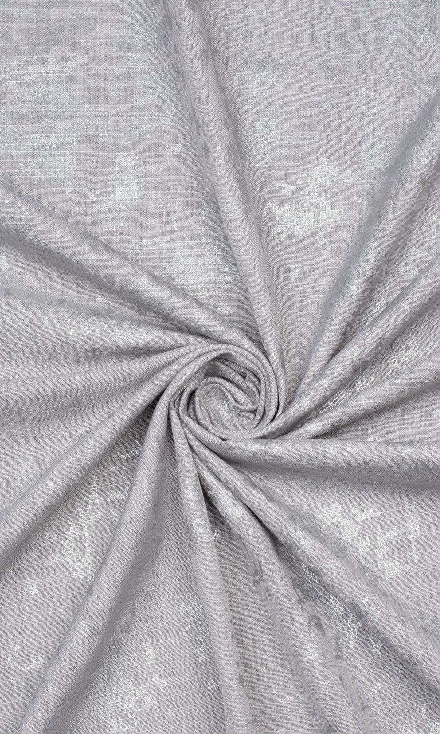 Metallic Abstract Print Made-to-Measure Roman Blinds (Silver)