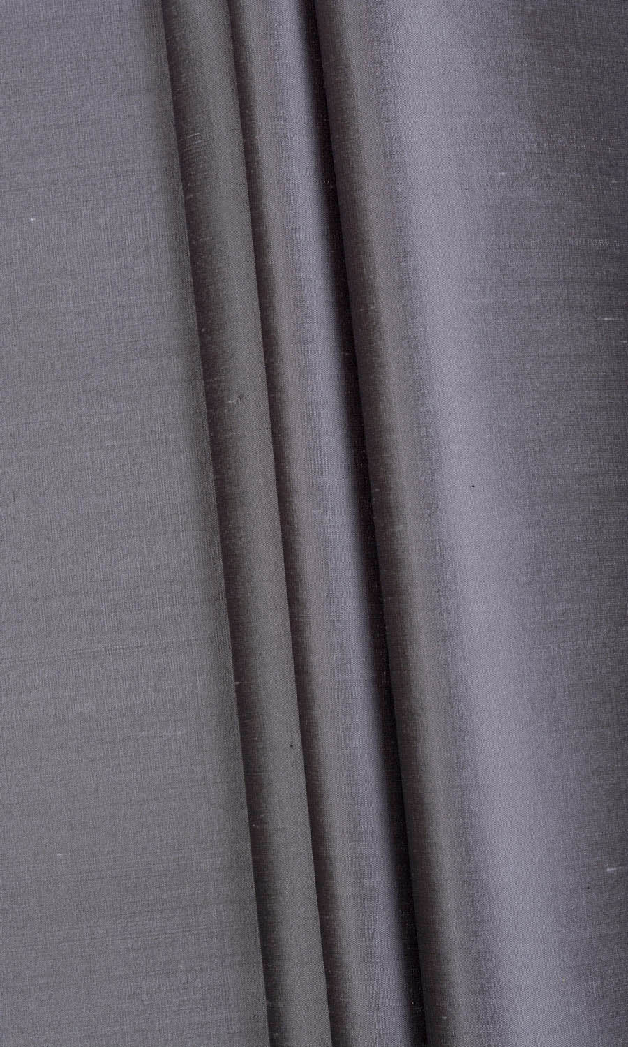 Shantung Silk Fabric Sample for Roman Blinds & Shades (Grey/ Purple)