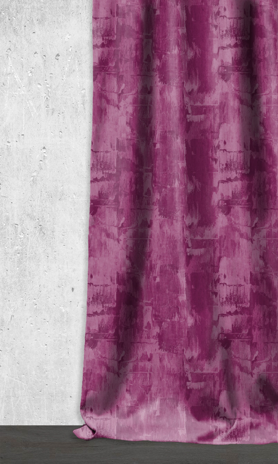 Dimout Striped Window Treatments Fabric Sample (Pink)