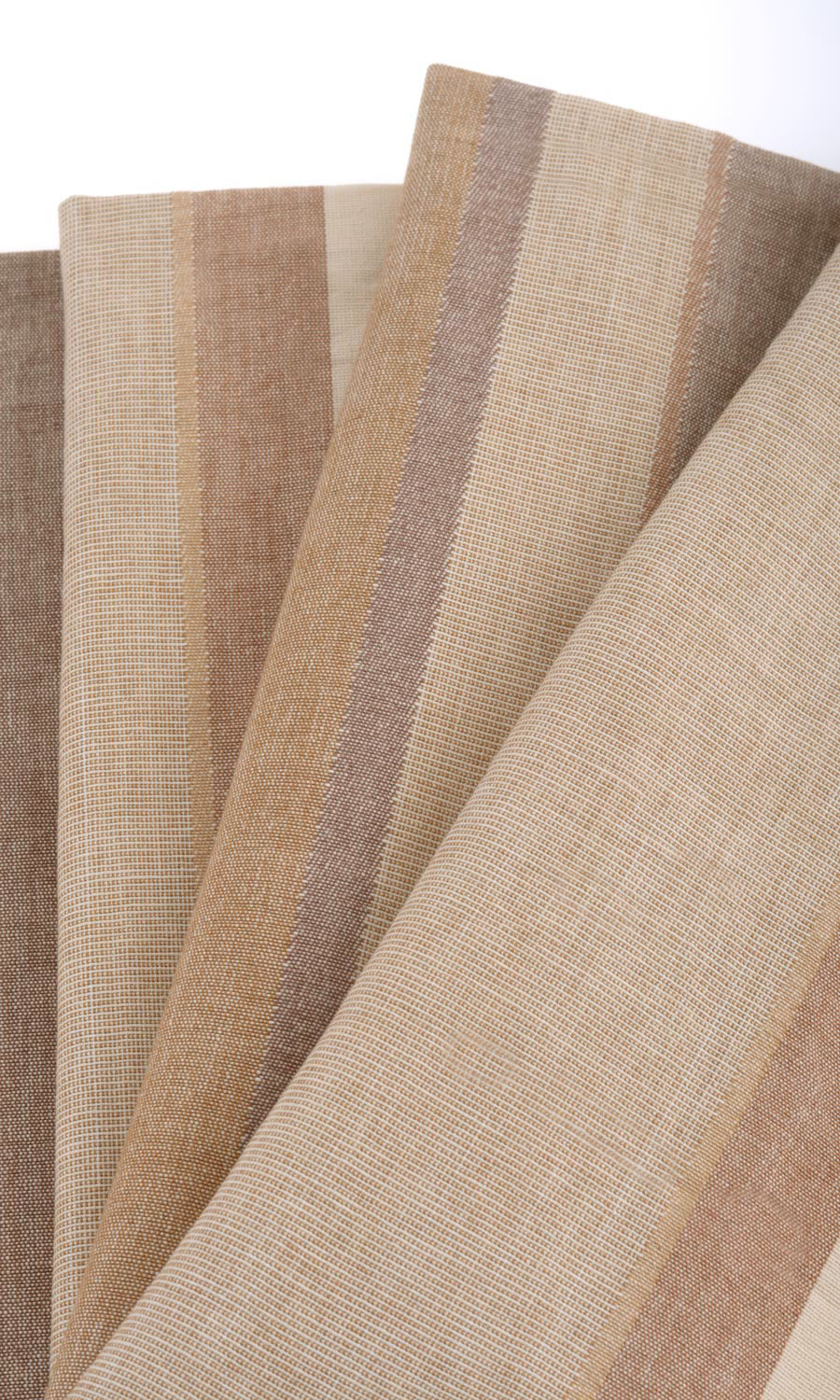 Cotton Roman Blinds & Window Shades (Beige/ Brown)