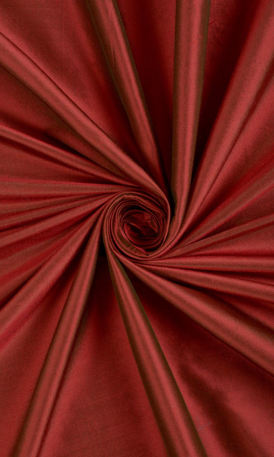 Shantung Silk Roman Blinds (Copper Red)