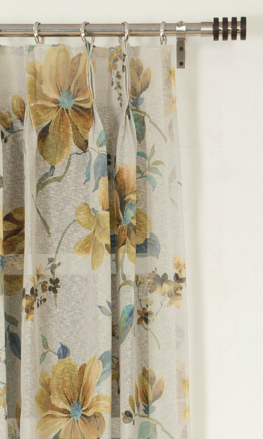 Sheer Window Treatments Fabric Sample (Yellow)