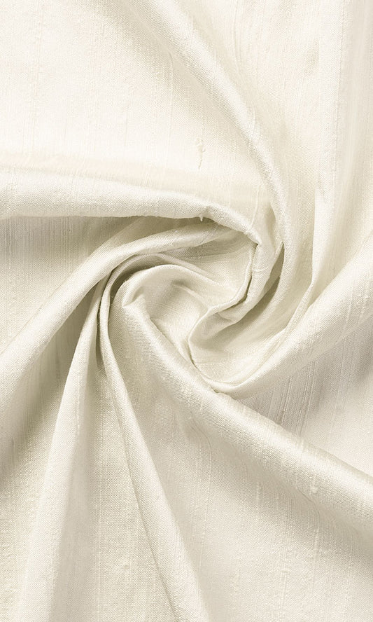 Dupioni Silk Roman Shades (Cream/ Off-White)