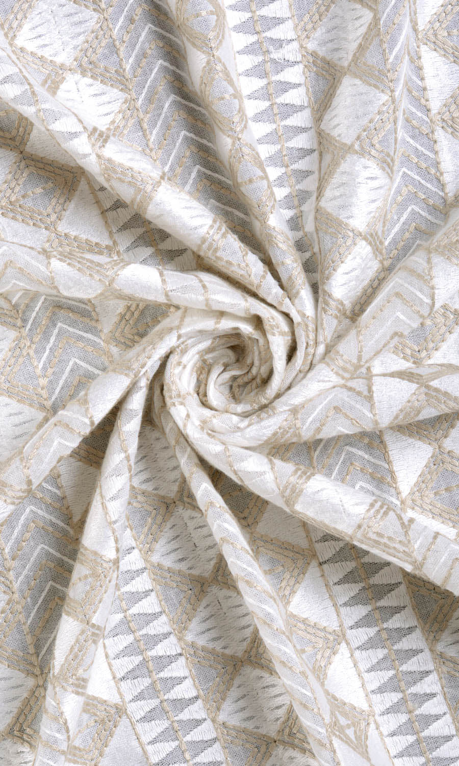 Patterned / Printed / Geometric / Striped Window Treatments Fabric Sample