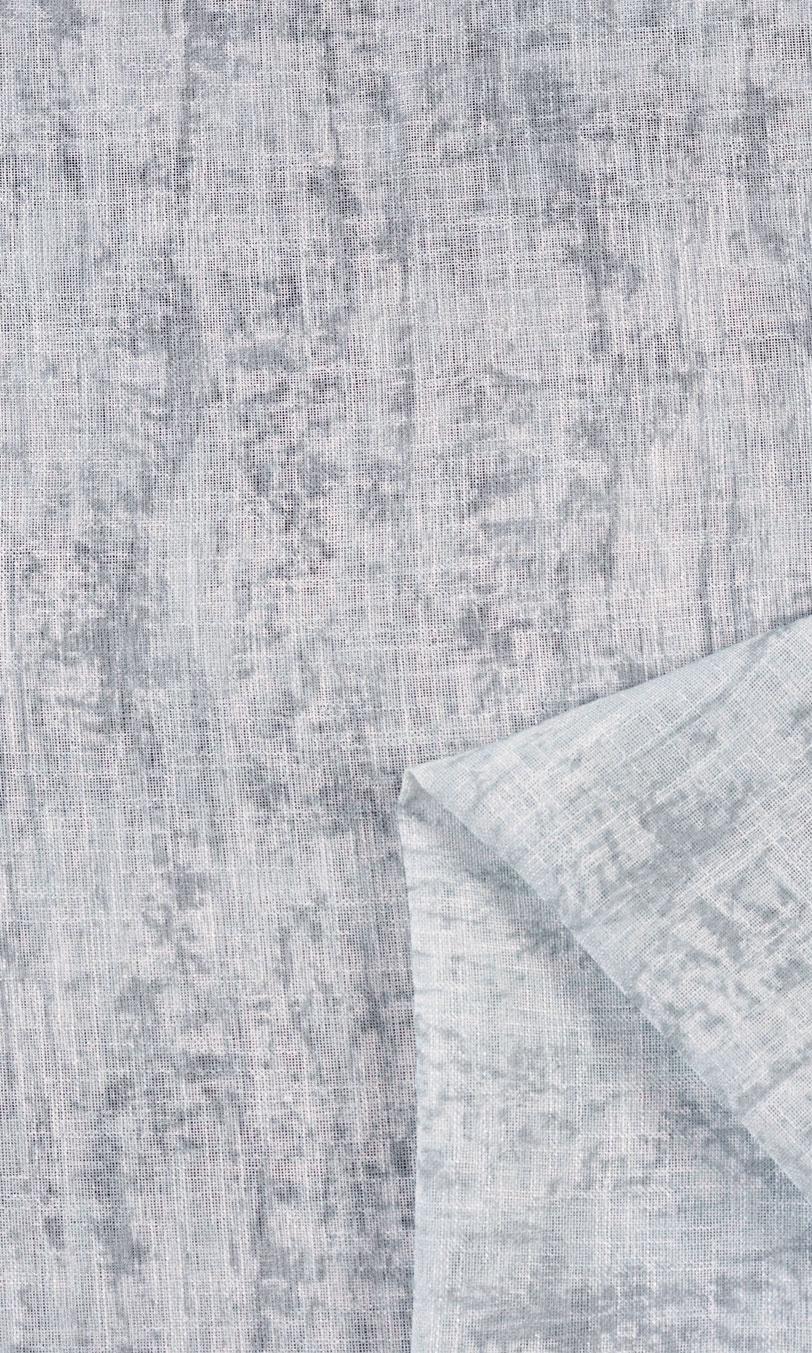 Textured Sheer Made-to-Measure Roman Blinds (Blue)