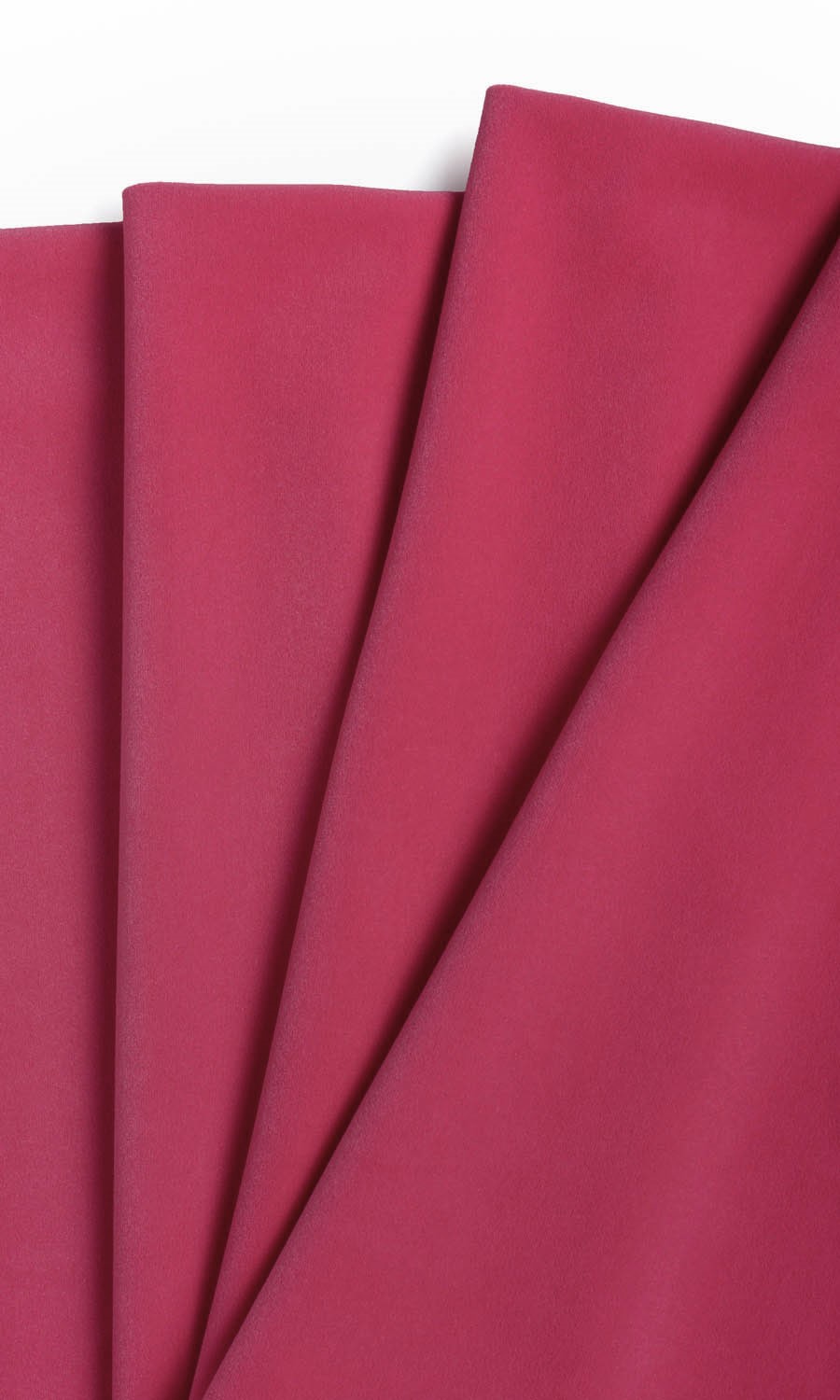 Velvet Flat, Plain, Fake, Faux, European Relaxed Roman Blinds (Hot Pink)