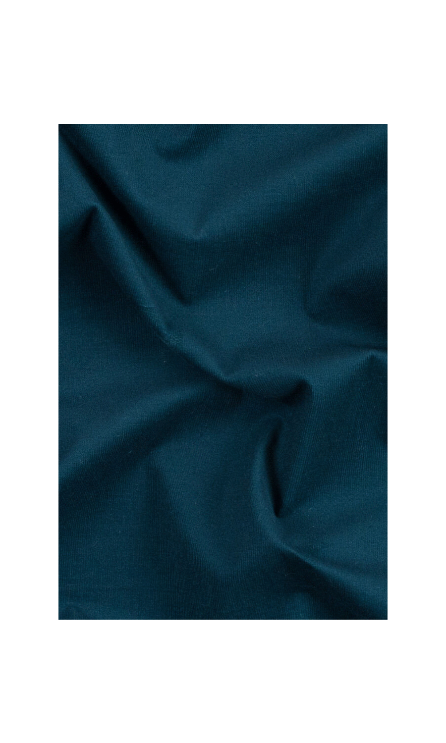 Cotton Window Treatments Fabric Sample (Prussian Blue)
