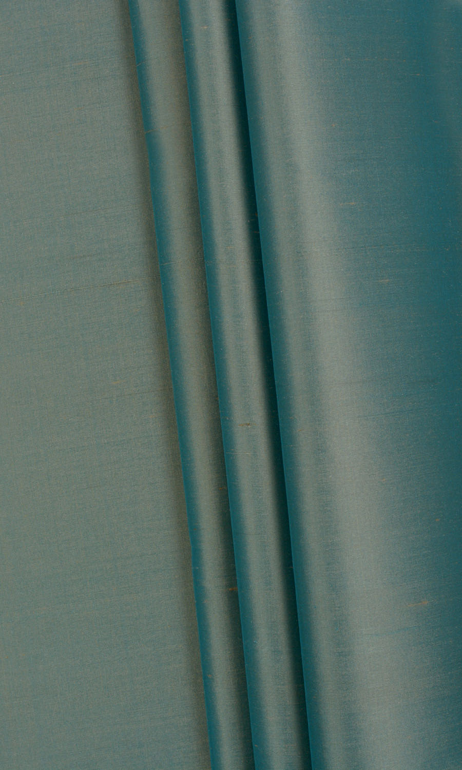 Shantung Silk Any Size Style Roman Blinds (Turquoise Blue)