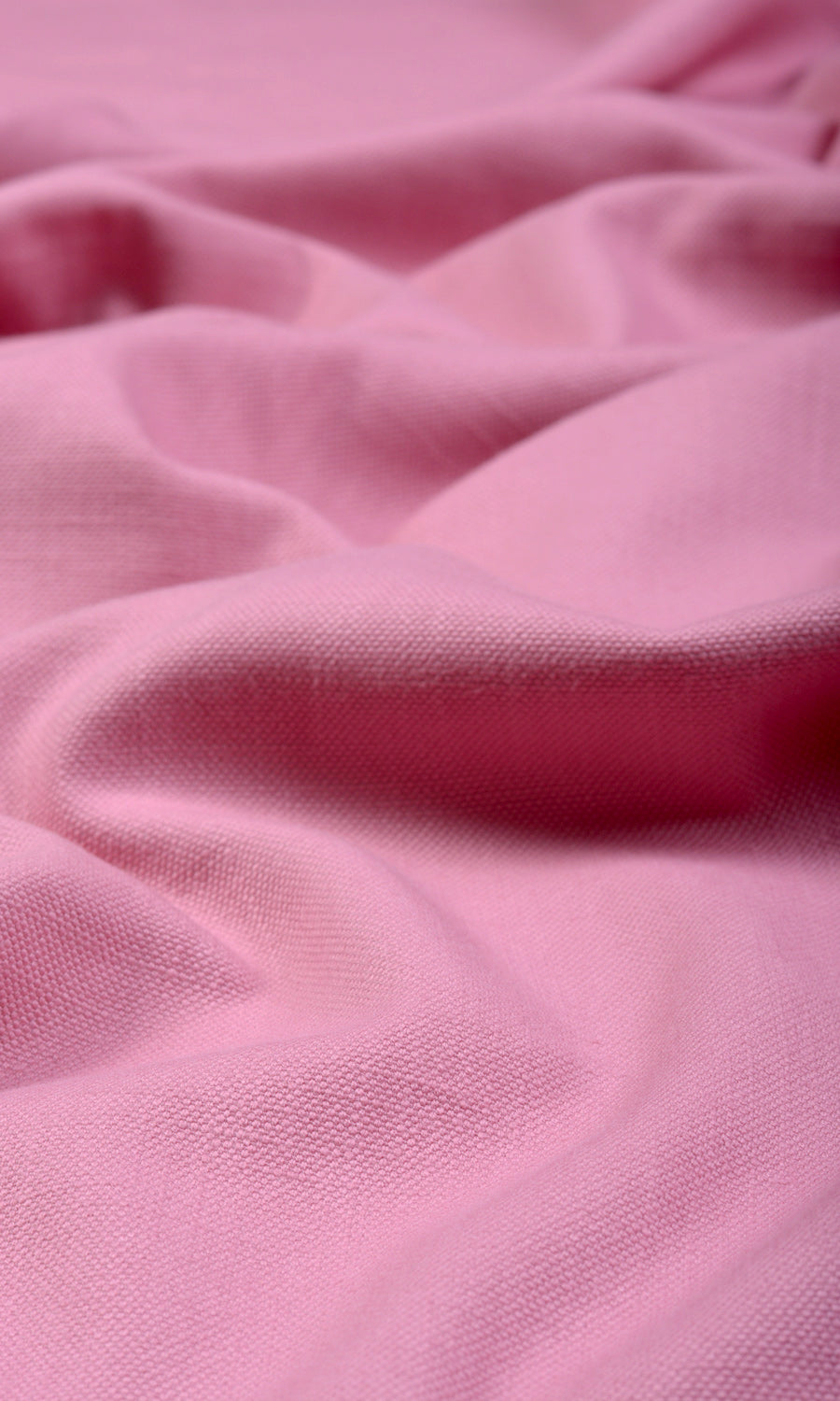 Cotton Blend Home Textile Fabric Material Sample (Pink)