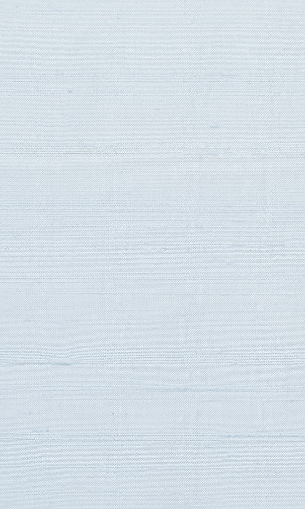 Pure Silk Flat, Plain, Fake, Faux, European Relaxed Roman Blinds (Ice Blue)