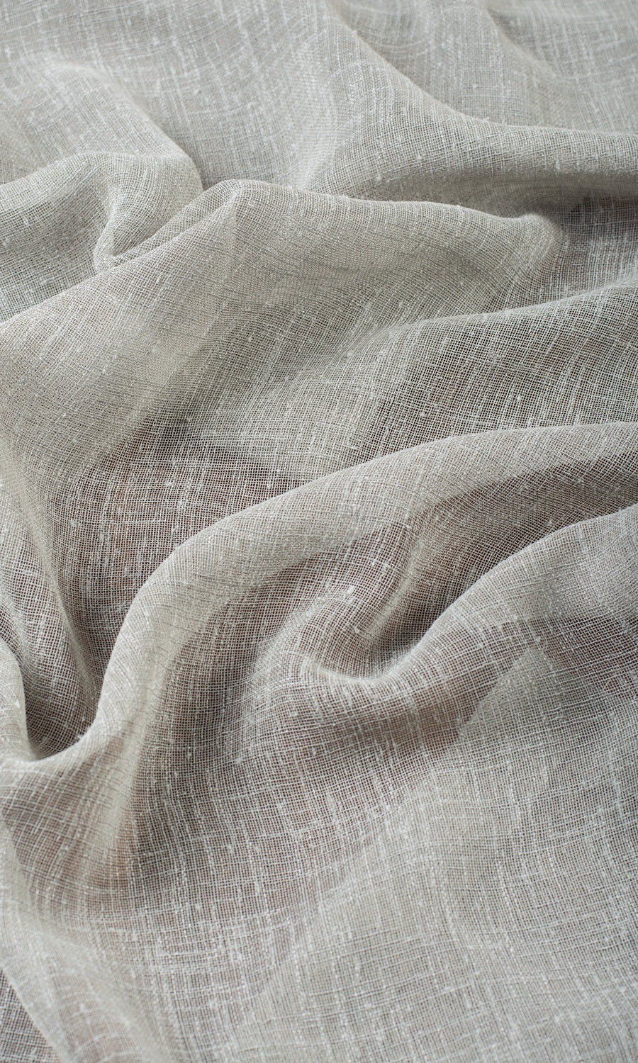 Textured Sheer Roman Blinds & Window Shades (Dove Grey)