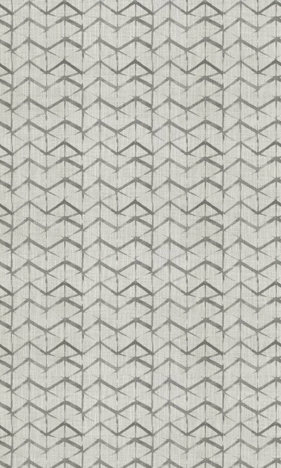 Bow-Arrow Patterned Fabric Material By the Metre (White/ Grey)