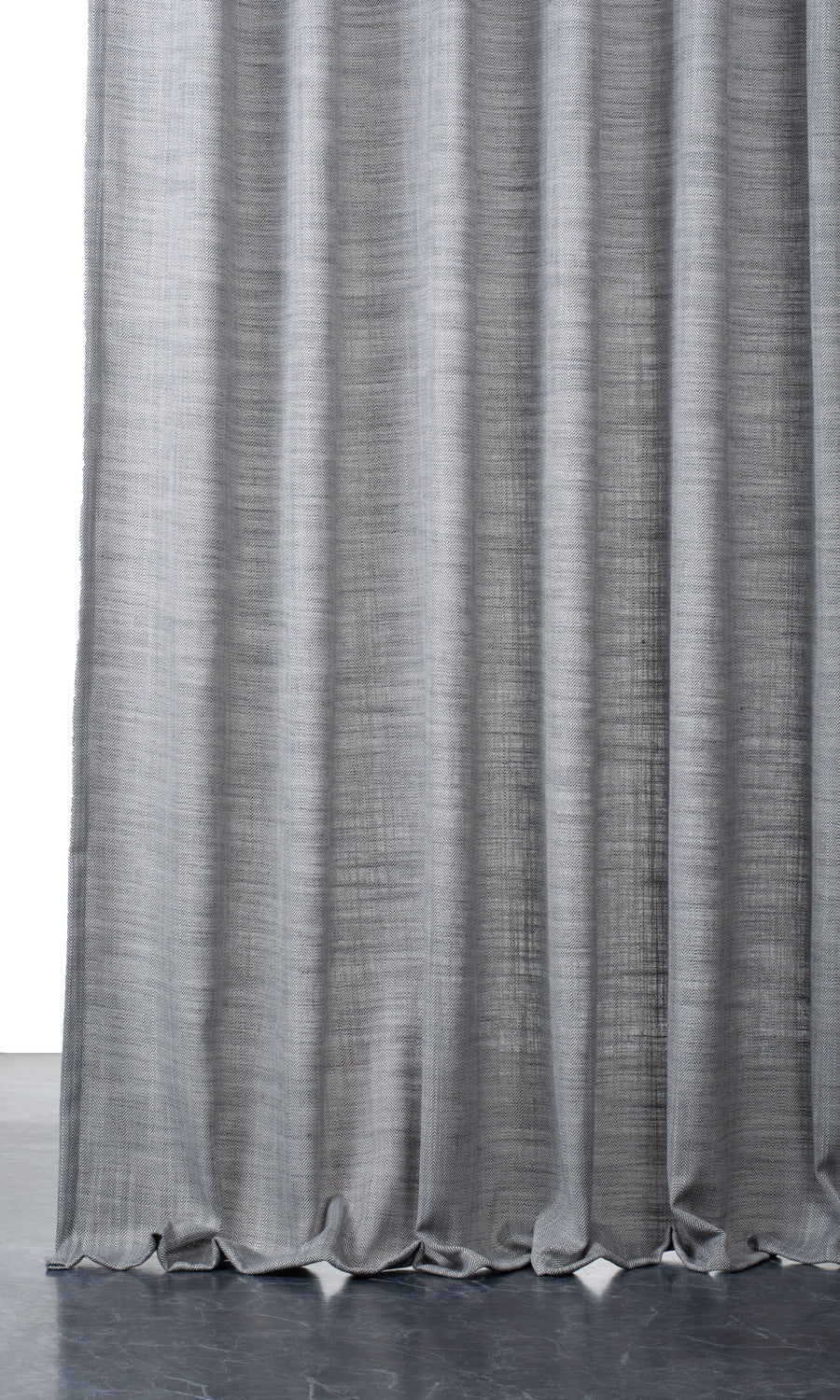 Textured Semi-Sheer Blinds (Gray) for Living, Bedroom, Kitchen, Bathroom
