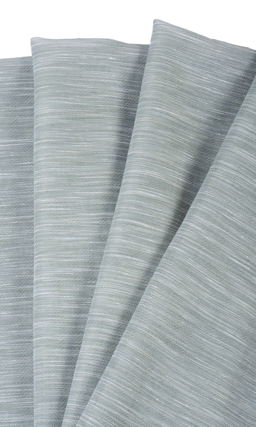 Textured Sheer Roman Blinds (Grey-Green) Extra Long Short Wide