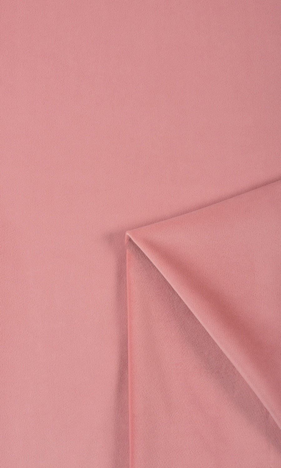 Velvet Home Décor Fabric By the Metre (Coral Pink)
