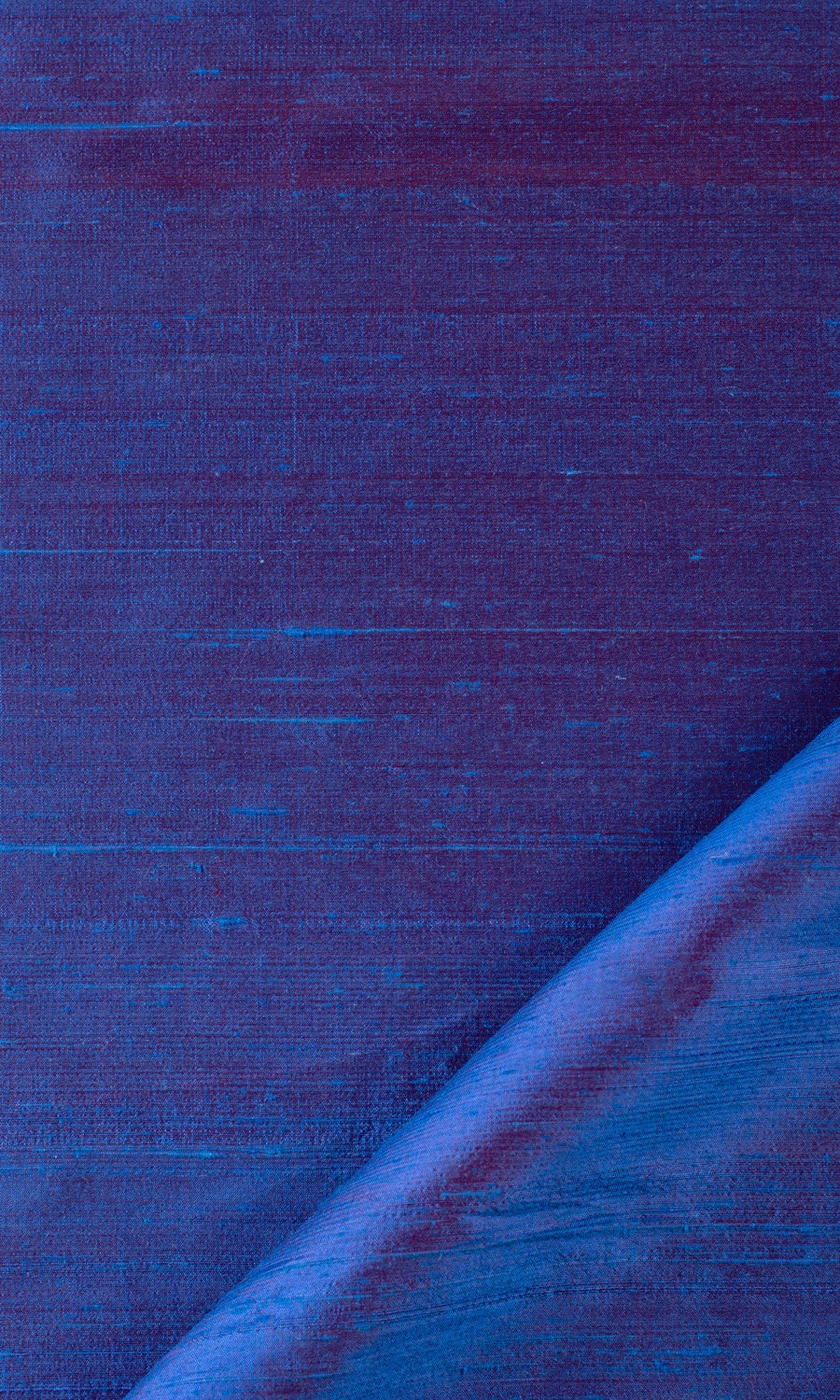 Pure Silk Window Treatments Fabric By the Metre (Blue)