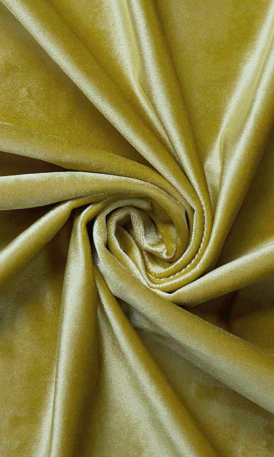 Velvet Home Décor Fabric Sample (Green)