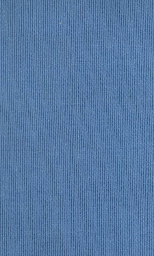 Cotton Fabric Blinds (Plain Blue)