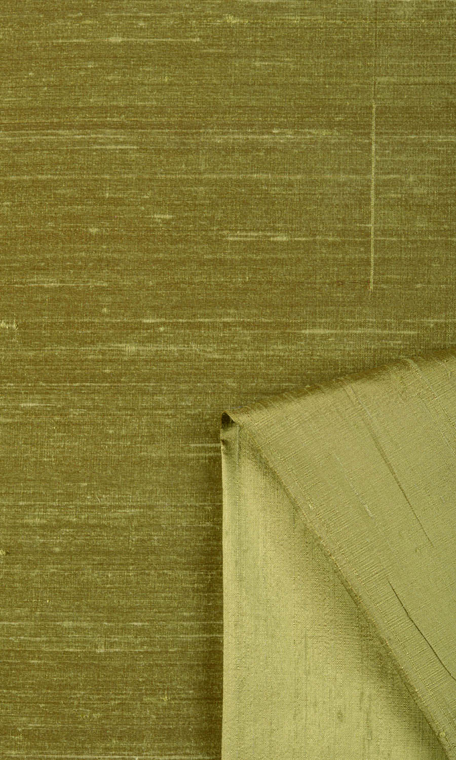 Pure Silk Roman Blinds & Window Shades (Olive Green)