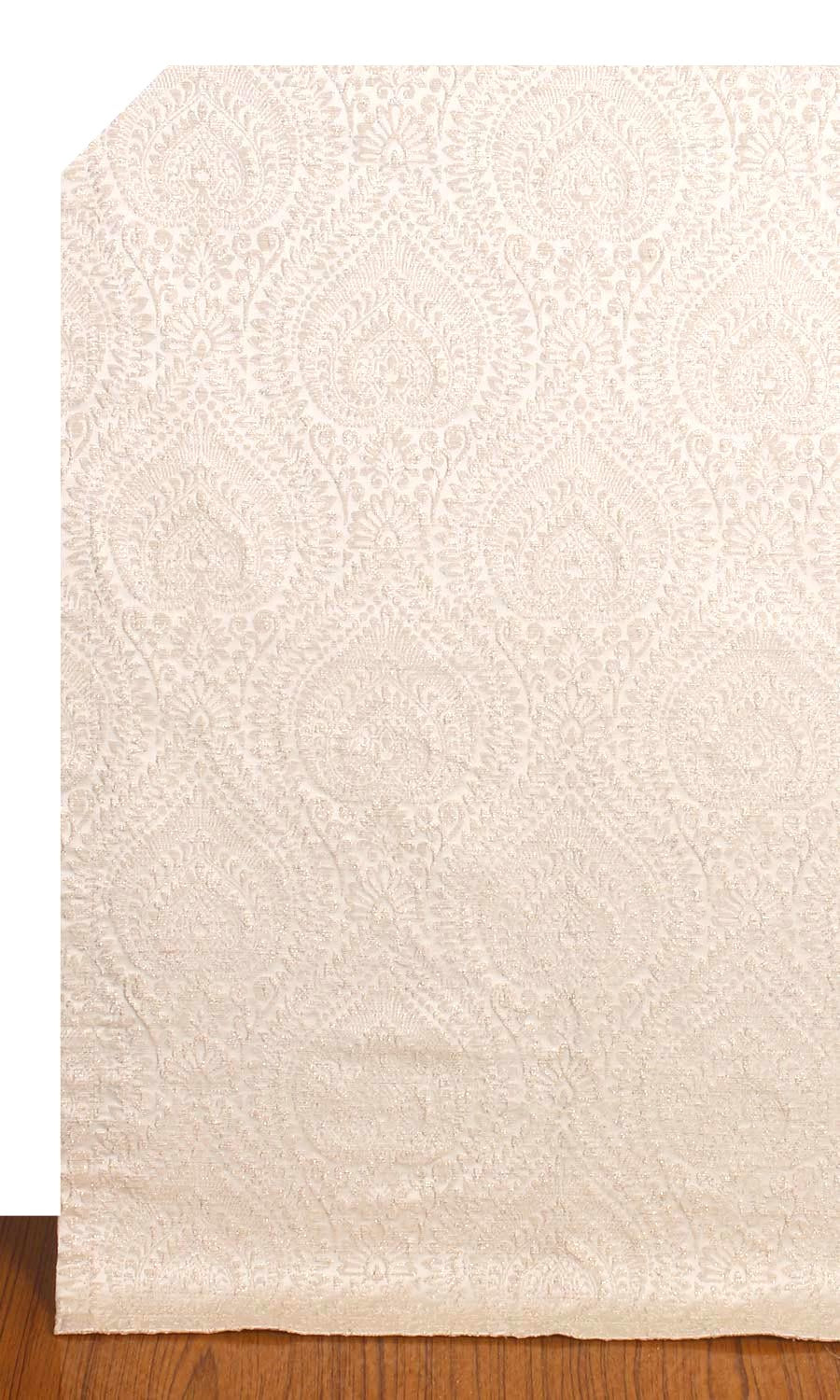 Textured Floral Roman Shades (Pale Beige) for Living, Bedroom, Kitchen, Bathroom