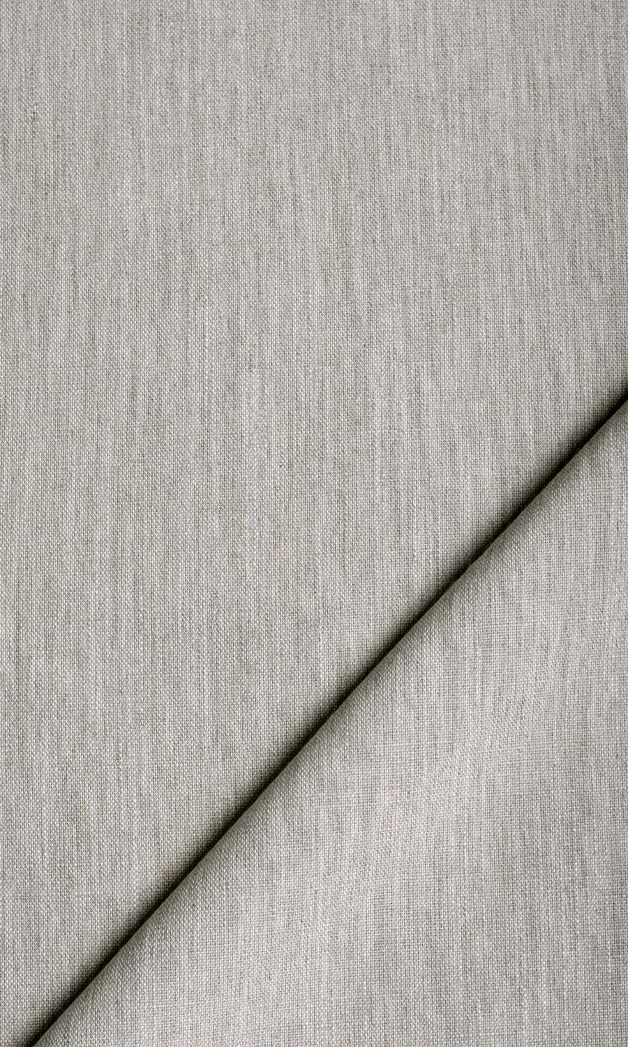 Plain Linen Texture Flat, Plain, Fake, Faux, European Relaxed Roman Blinds (Pale Grey)