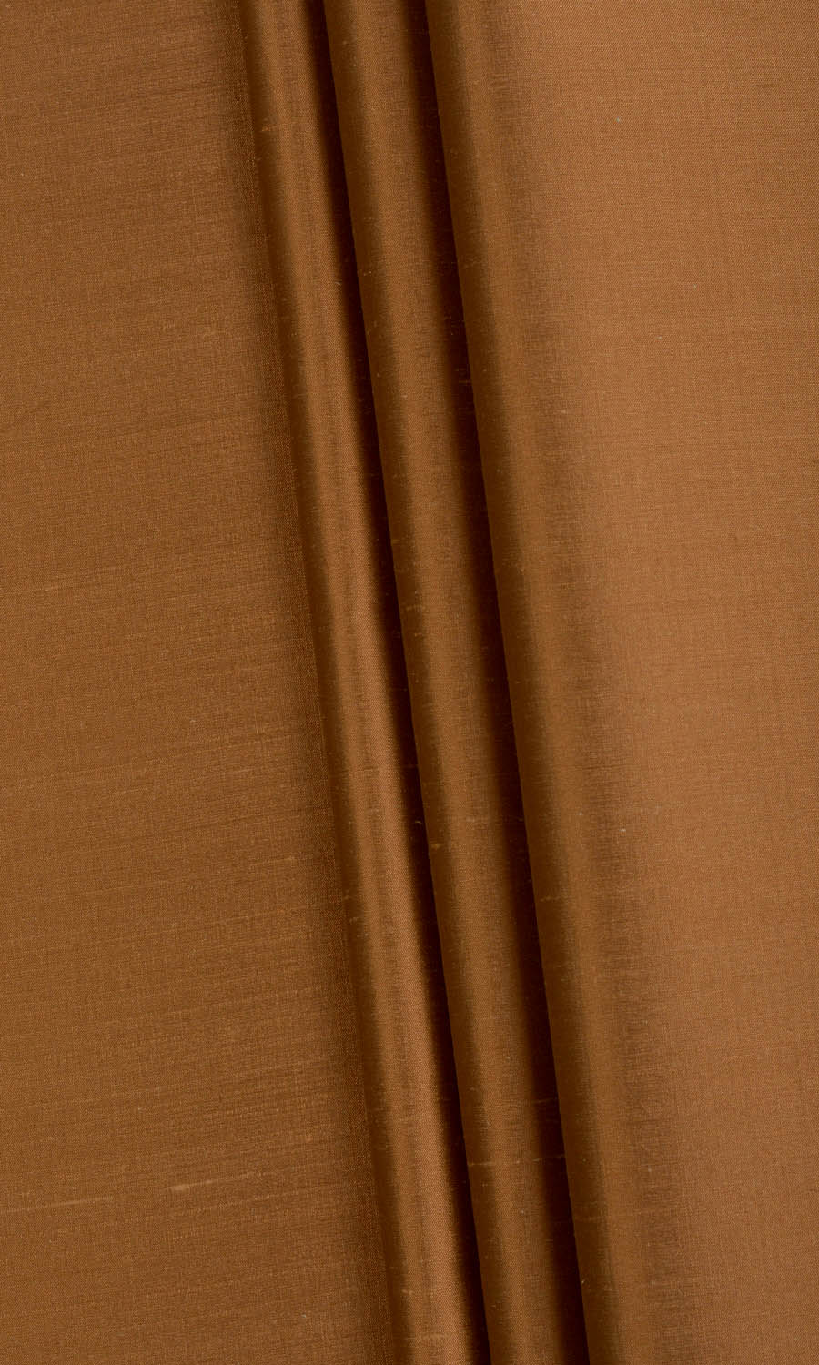 Shantung Silk Made-to-Measure Roman Blinds (Bronzy Orange)