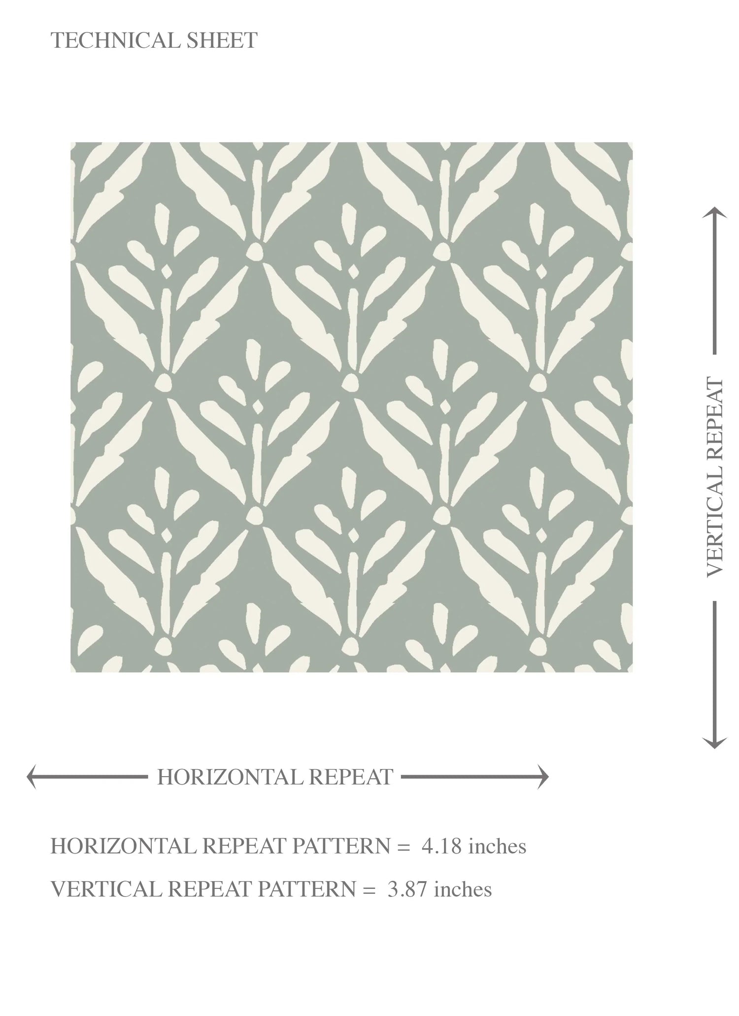 Small Floral Lattice/ Leaf Textured Kids Room Wallpaper (Green-Gray)