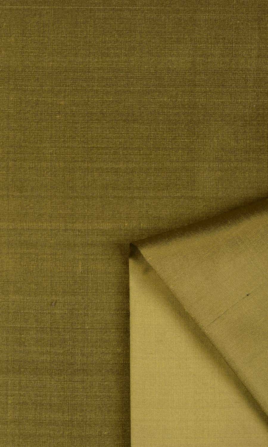 Shantung Silk Roman Blinds & Window Shades (Olive Green)