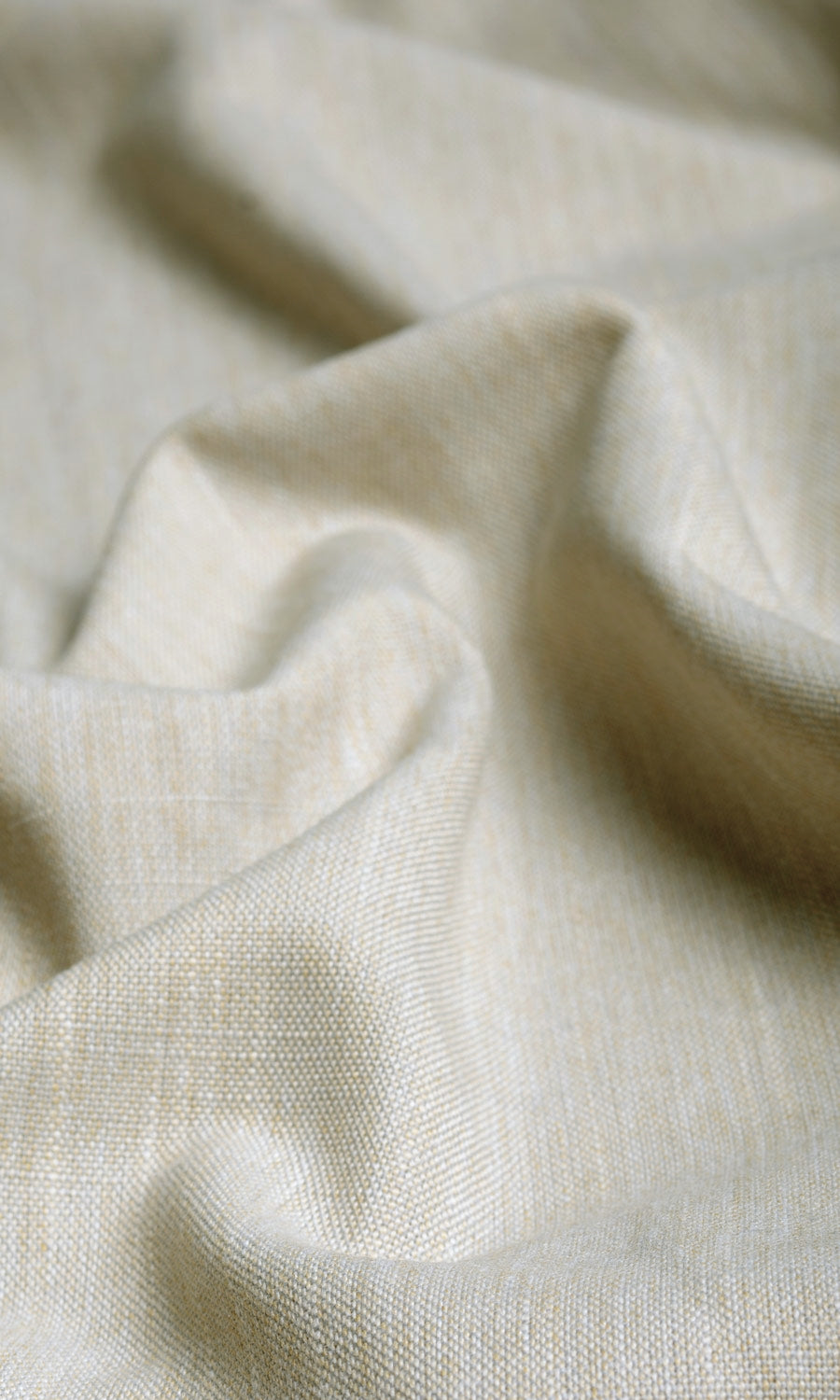 Plain Linen Texture Any Size Style Roman Blinds (Pale Grey/ Ivory)