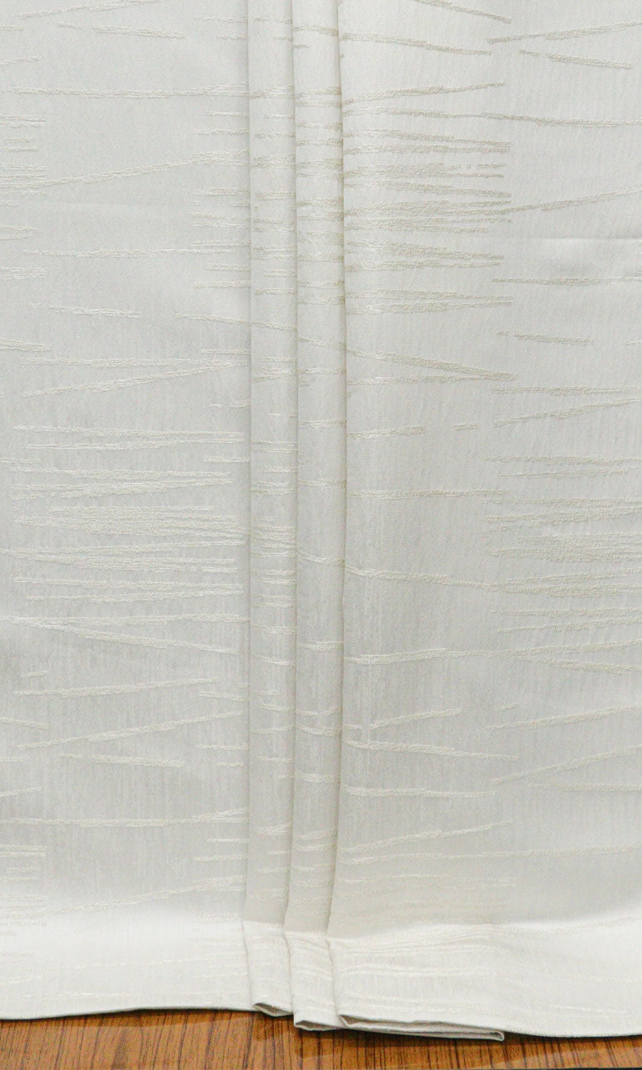 Abstract Print Flat, Plain, Fake, Faux, European Relaxed Roman Blinds (White/ Ivory)
