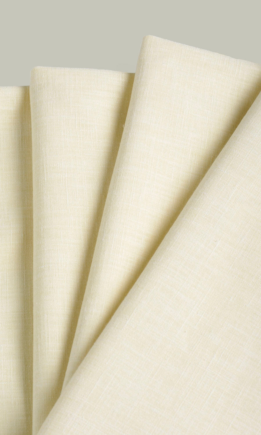 Linen Texture Roman Blinds & Window Shades (Warm Ivory)