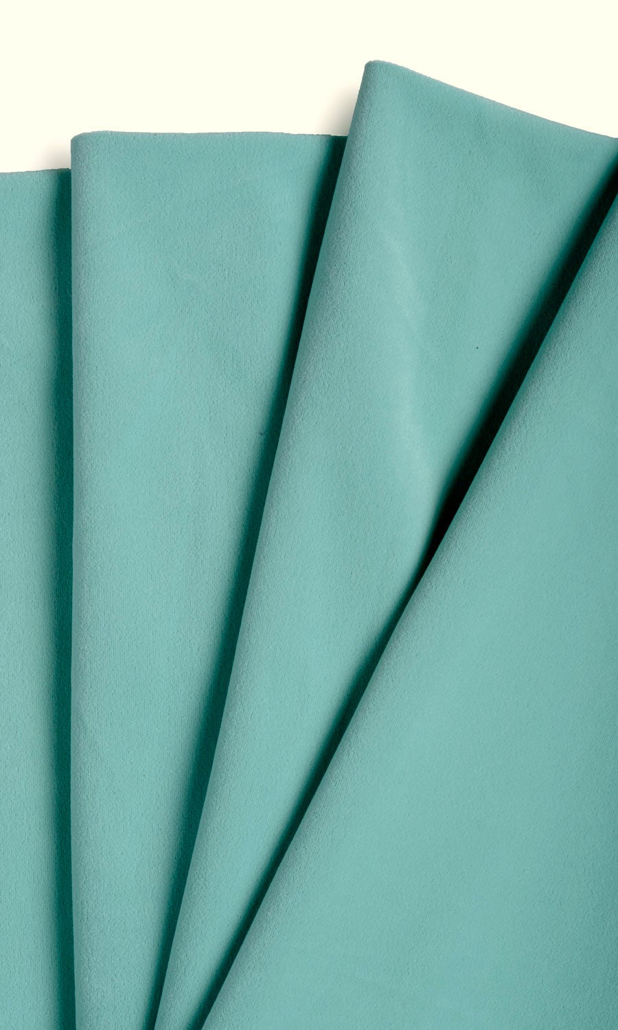 Velvet Fabric Blinds (Sky Blue) for Living, Bedroom, Kitchen, Bathroom
