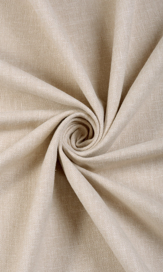 Linen Blend Home Décor Fabric By the Metre (Beige)