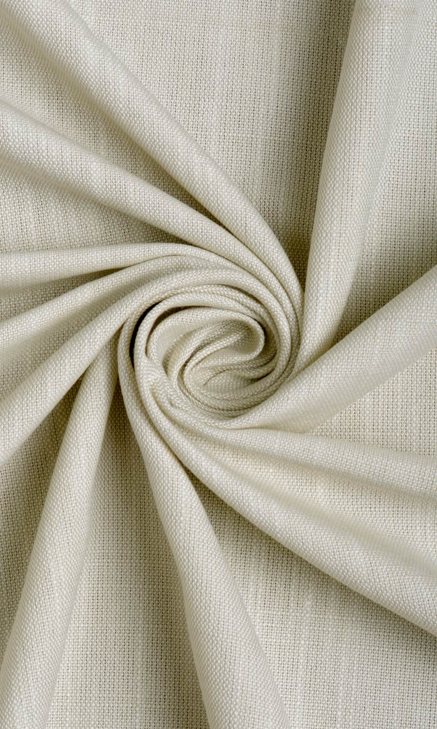 Plain Linen Texture Window Treatments Fabric Sample (Pale Grey)