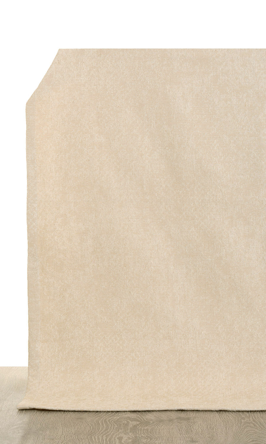 Textured Flat, Plain, Fake, Faux, European Relaxed Roman Blinds (Beige)