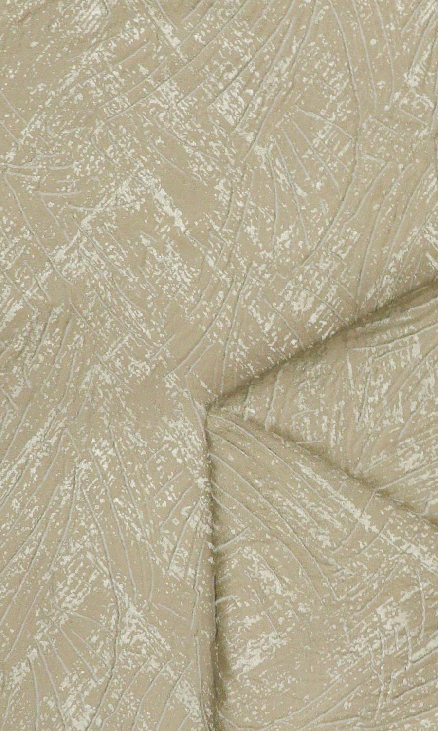 Self-Patterned Poly-Cotton Shades (Caramel Brown)