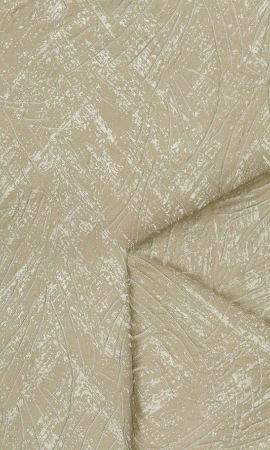 Self-Patterned Poly-Cotton Shades (Caramel Brown)