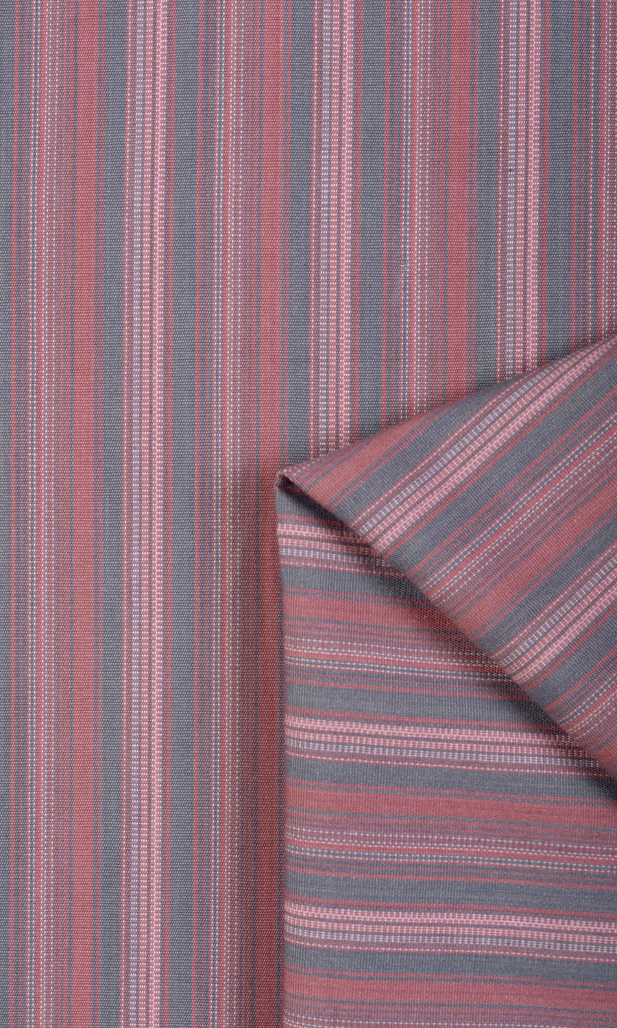 Cotton Window Treatments Fabric Sample (Pink/ Grey)