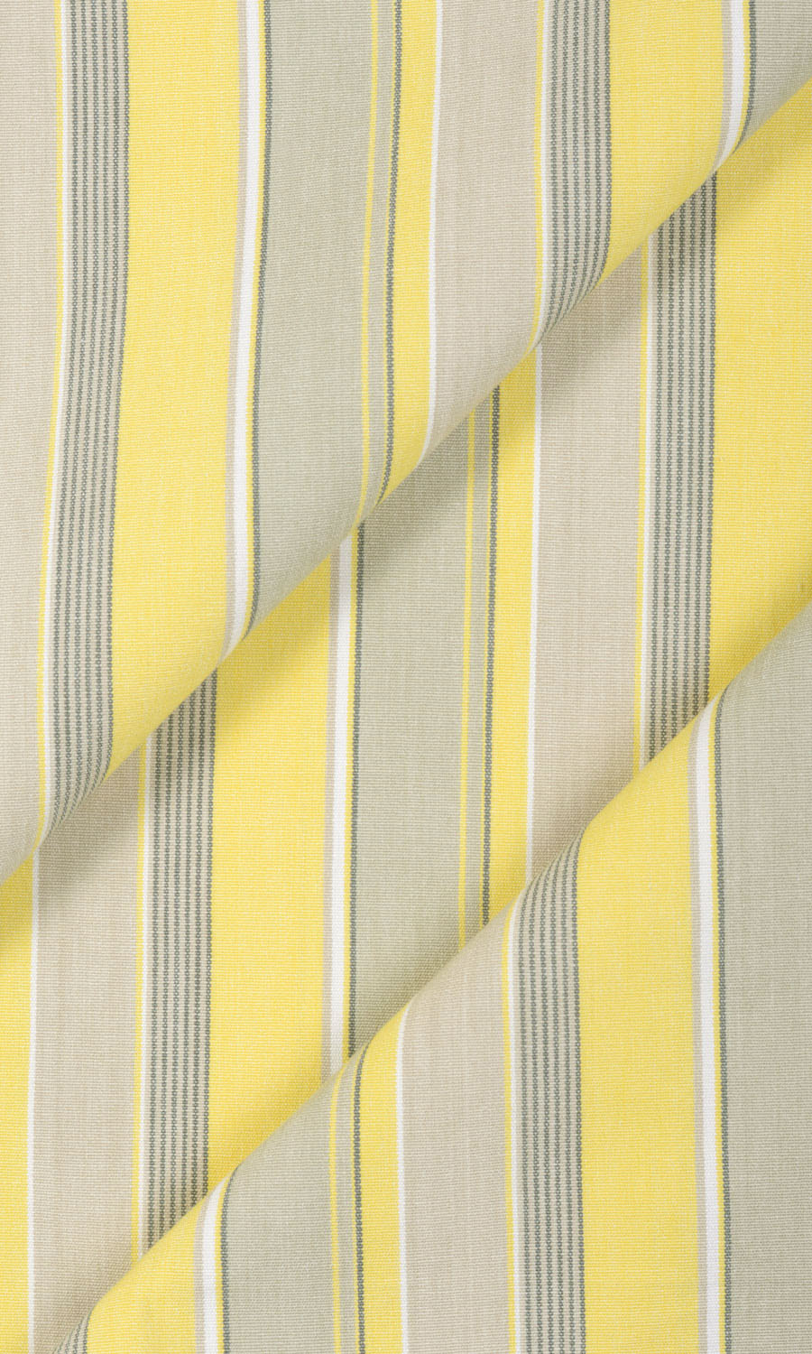 Striped  Made-to-Measure Roman Blinds (Yellow/ Gray/ White)