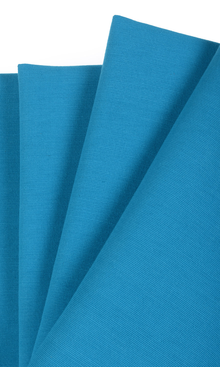 Cotton Flat, Plain, Fake, Faux, European Relaxed Roman Blinds (Blue)