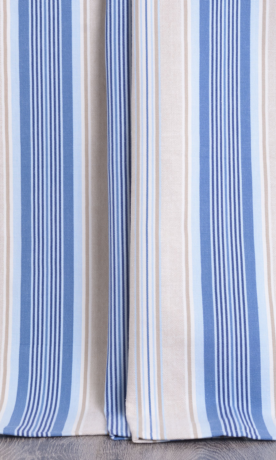 Barcode Striped Pattern  Shades (Blue/ Beige) for Living, Bedroom, Kitchen, Bathroom