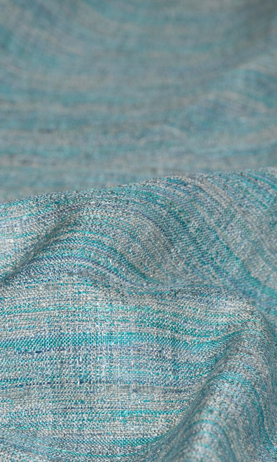 Textured Roman Blinds (Turquoise Blue) Extra Long Short Wide